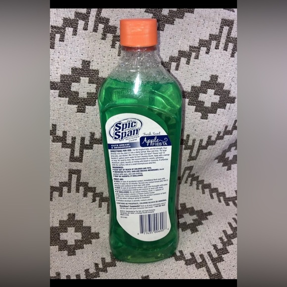 Spic And Span Apple Fiesta All Purpose Multi Surface Liquid Cleaner 20oz New - Picture 2 of 2